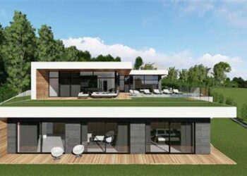 Balcony Terrace Design For Bungalow House | Flat roof house, Flat roof ...